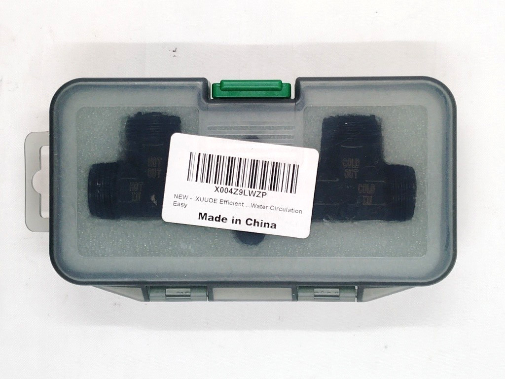 Hot Water Recirculation System Bypass Valve Under Sink Pump Valve Kit