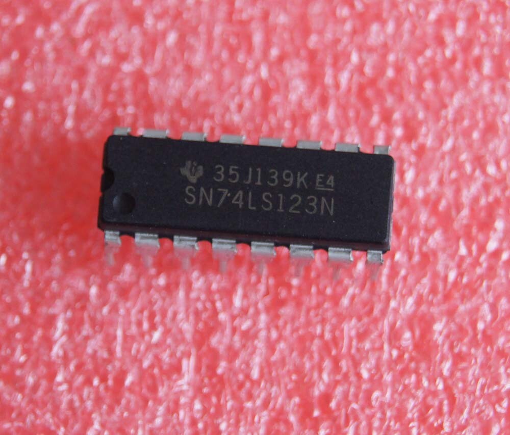 10PCS New SN74LS123N SN74LS123 74LS123 IC DIP-16