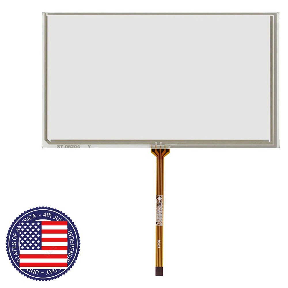 6.2 inch Resistive Panel Touch Screen Digitizer Replace For Jensen JRV9000