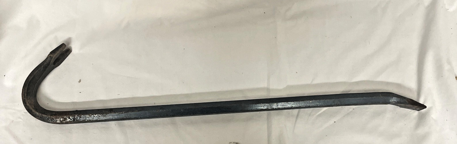 WRECKING BAR CROWBAR ~ STANLEY H1224 - 24"  GOOSENECK PRY BAR ~ ORIGINAL BLUE
