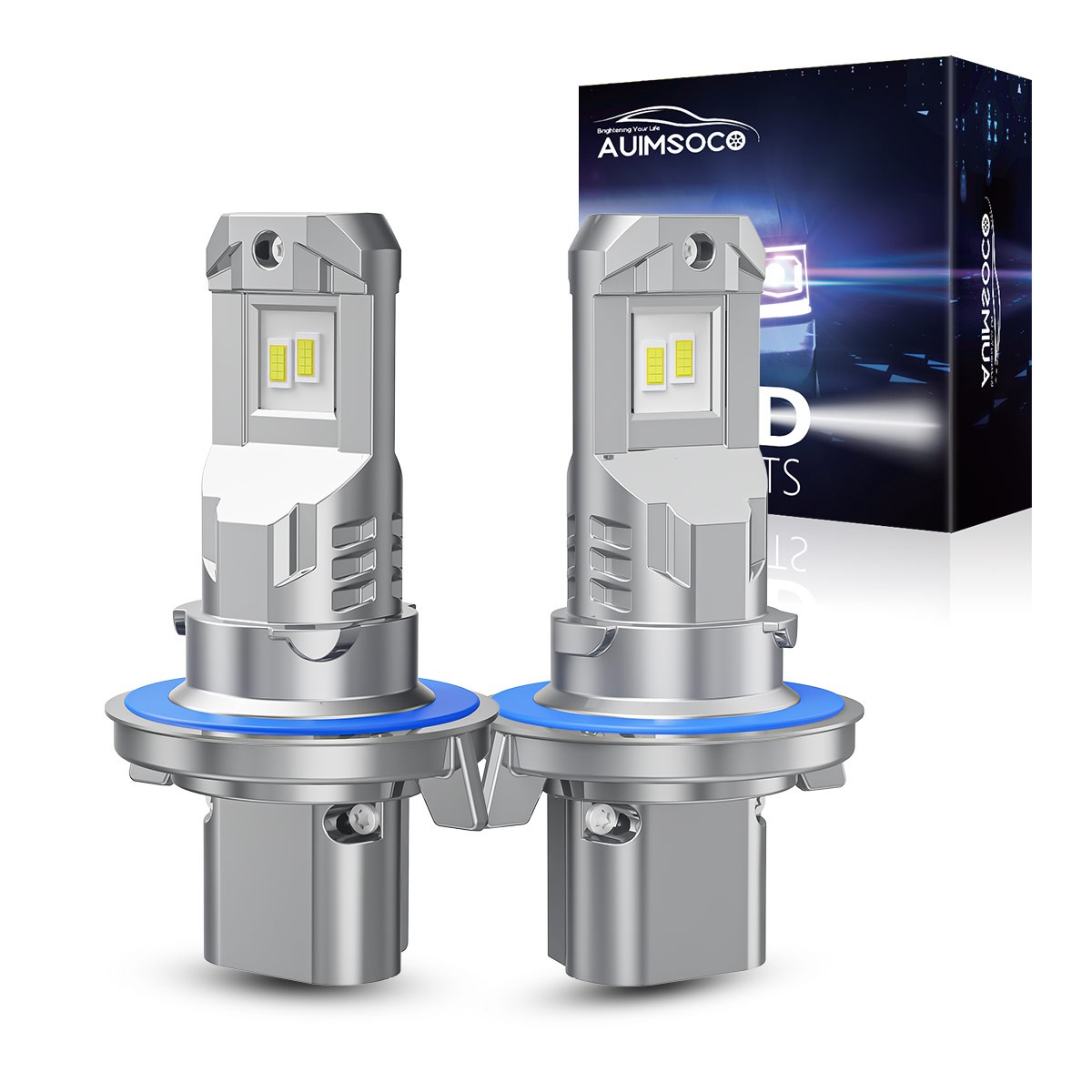 2x LED Headlight High Low Beam Bulbs For Nissan Sentra 2004-2012 CANBUS 10000K