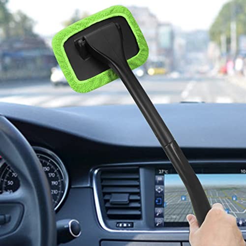 Miunice Car Windshield Cleaning Tool, Windshield Cleaner with 4 Washable and
