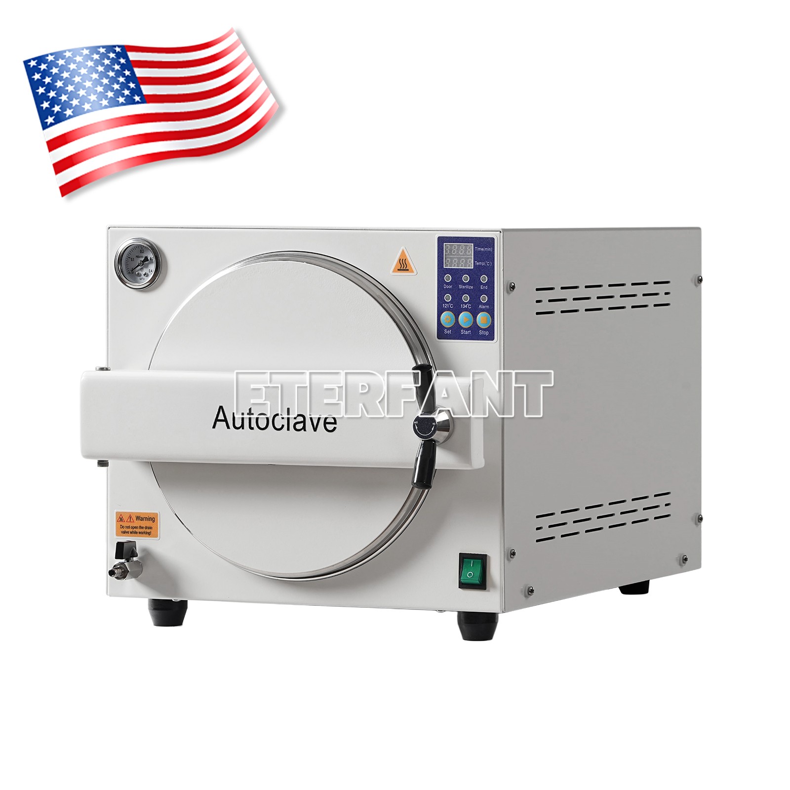 Class N 23L Dental Steam Sterilizer Autoclave Medical Equipment Sterilization