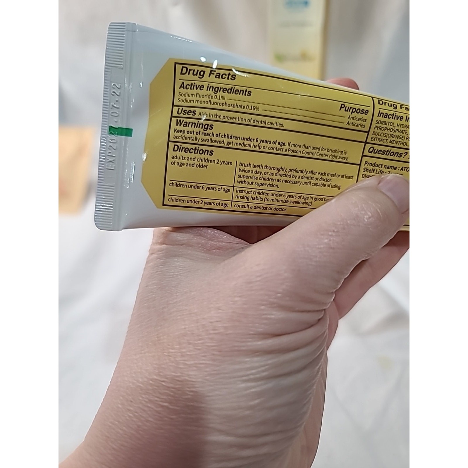 Atomy Propolis Toothpaste 7.05oz/200g (8809258220893)
