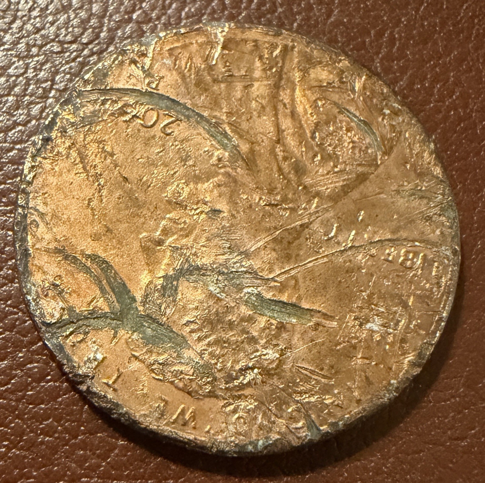 20?? P Lincoln Shield Penny With Errors (#394)
