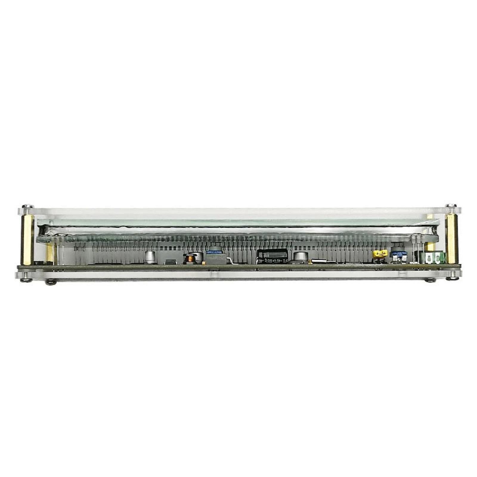 LED Music Spectrum Indicator Audio Level Analyzer Acrylic Material Display for