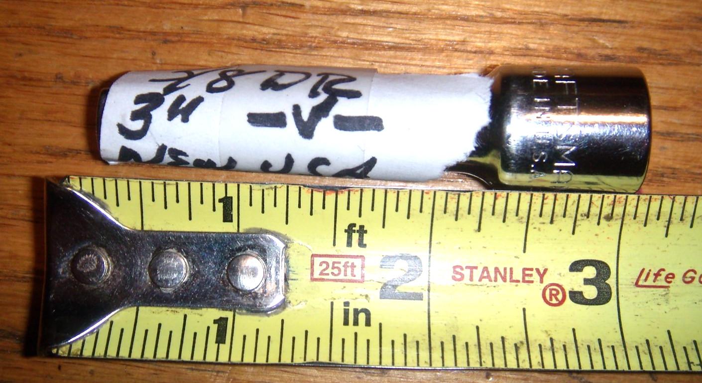 VTG. CRAFTSMAN 3/8" DR.  EXTENSION 3" LONG # 44264 -V- NEW