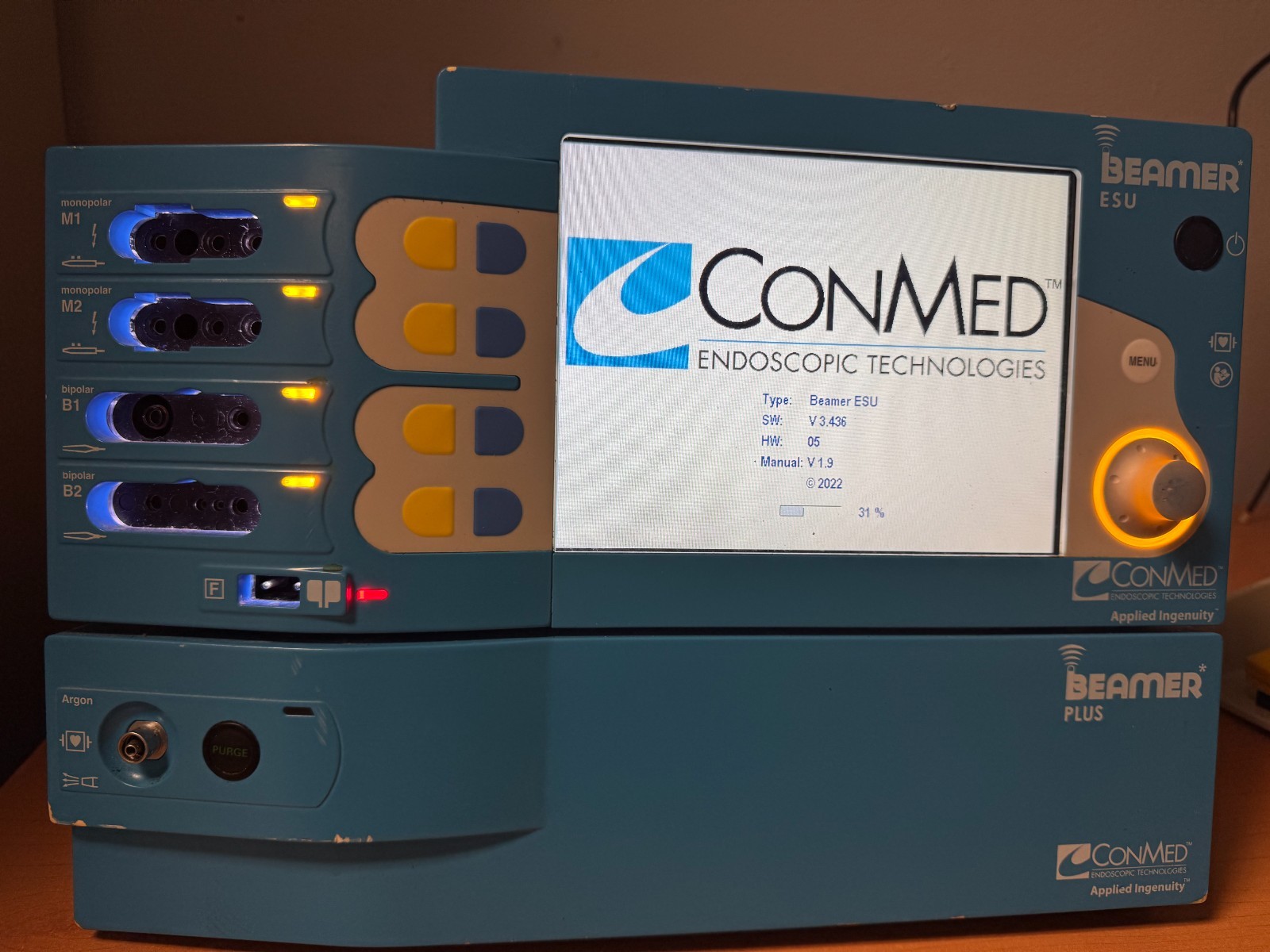 ConMed Beamer & Endoscopic Electrosurgical System