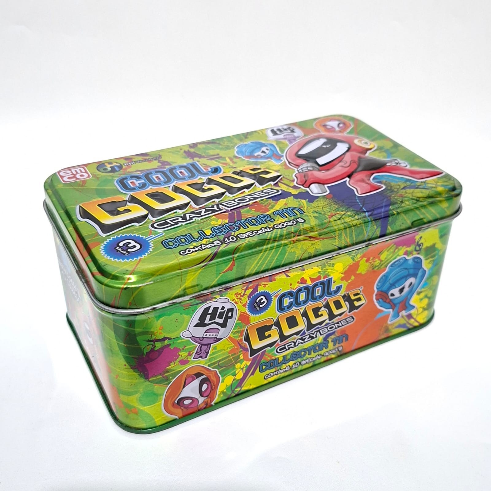 Gogo's Crazy Bones Groovy / Cool Series 3 Collector Tin Indonesia Edition