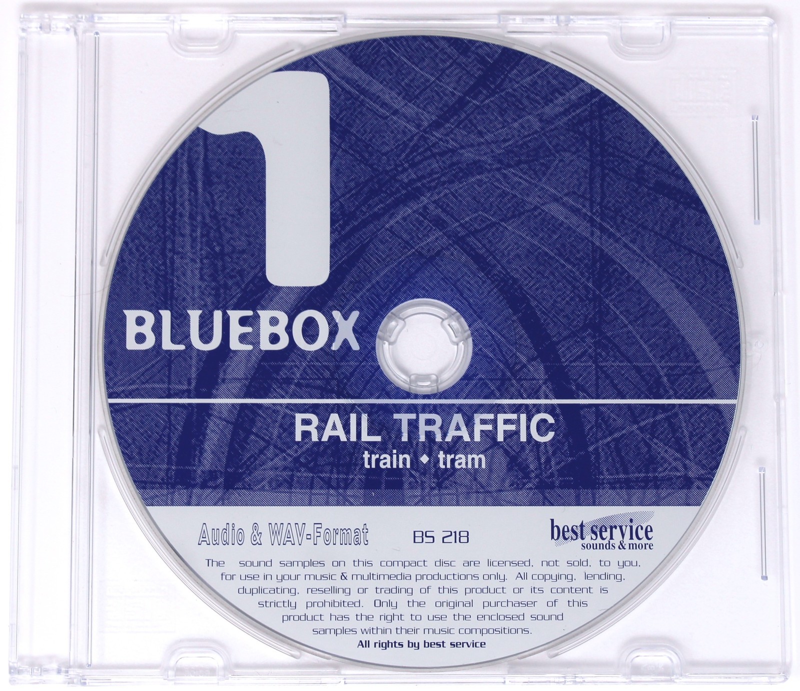 Best Service Blue Box Sound Effects Sample Library/Sampling 17 CD Set