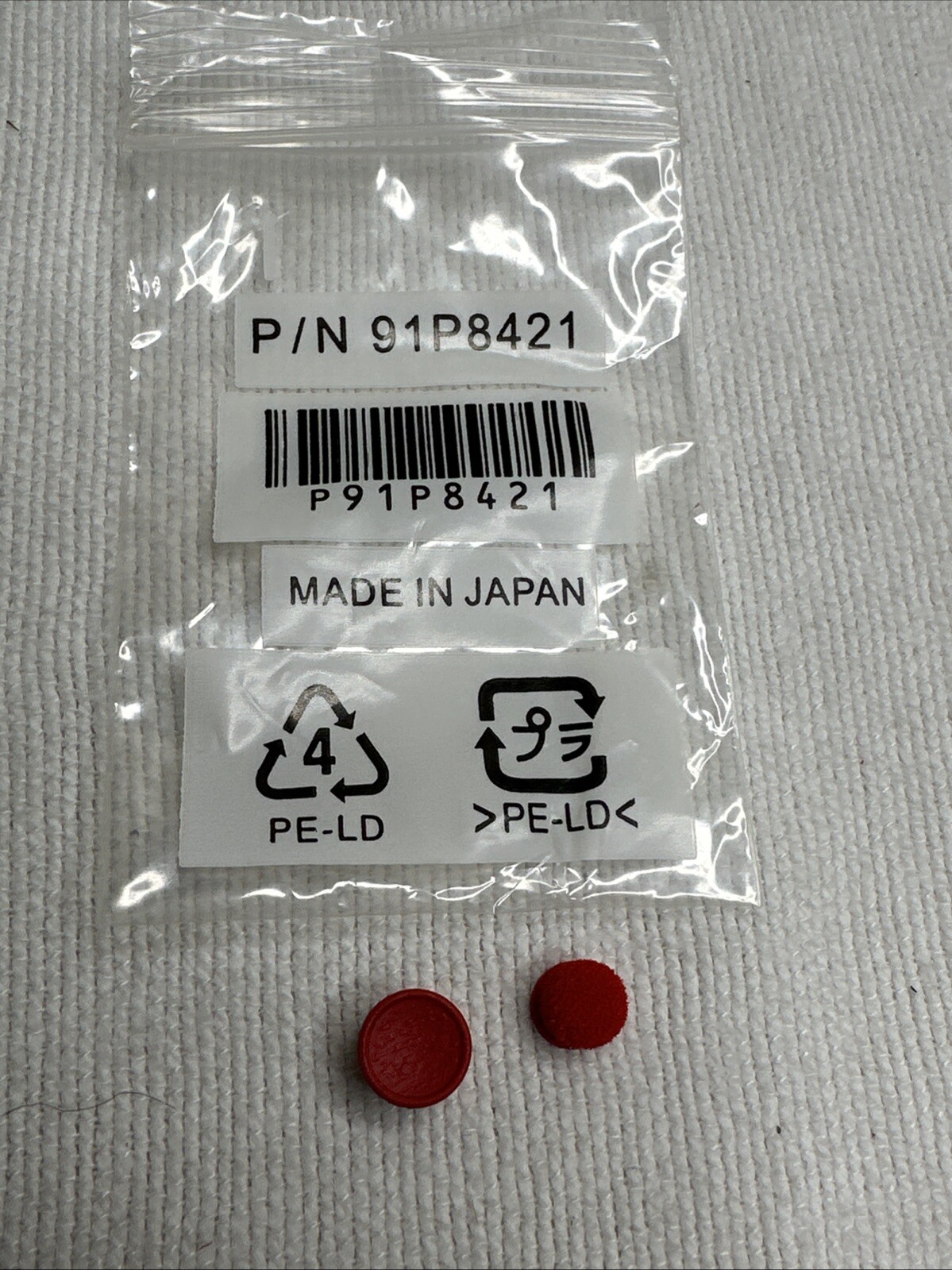 NEW old stock - Genuine IBM ThinkPad Trackpoint Tip Cap Pack 91P8421