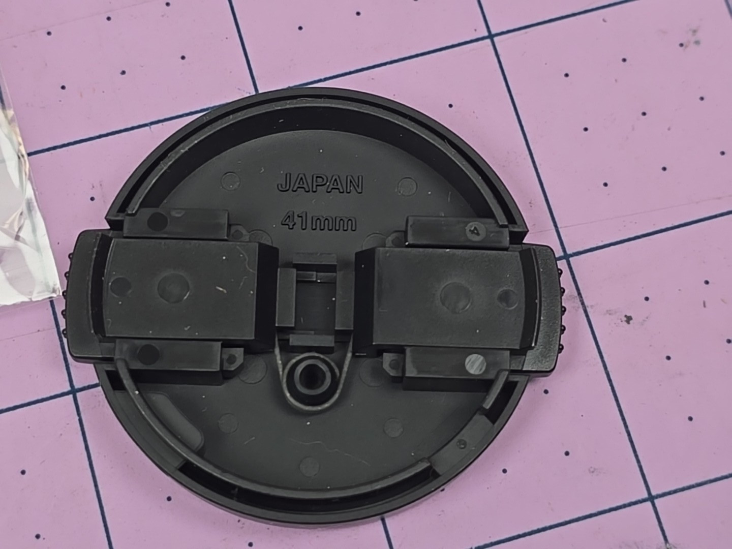 Olympus 41mm Front Lens Cap with retention cord