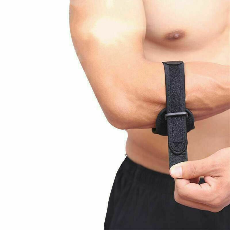 Adjustbale Elbow Support Pad Black