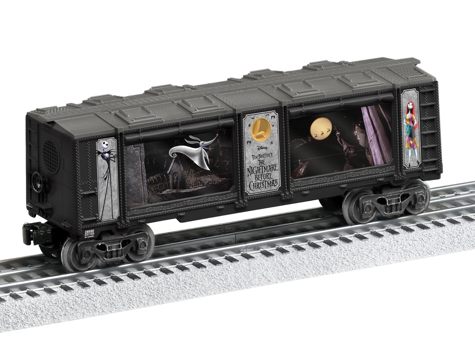 Lionel 2528590 O Gauge The Nightmare Before Christmas Zero Aquarium Car