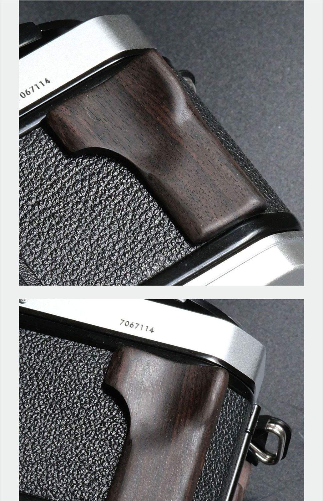 Camera Grip - Wooden HandleCompatible with Nikon FM2 / FM3A / FM / FE / FE2