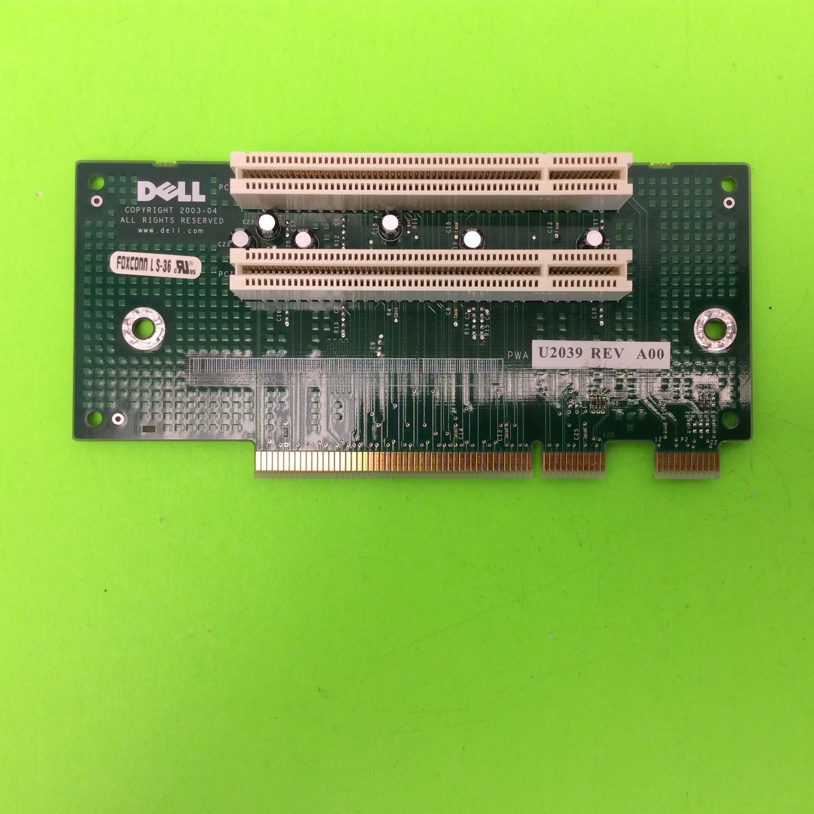 Dell Optiplex GX280 PC Computer Riser Daughter Board CN-0U2039
