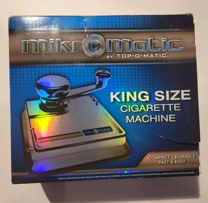 Mikromatic King Size Cigarette Tube Injector Machine by Top-O-Matic