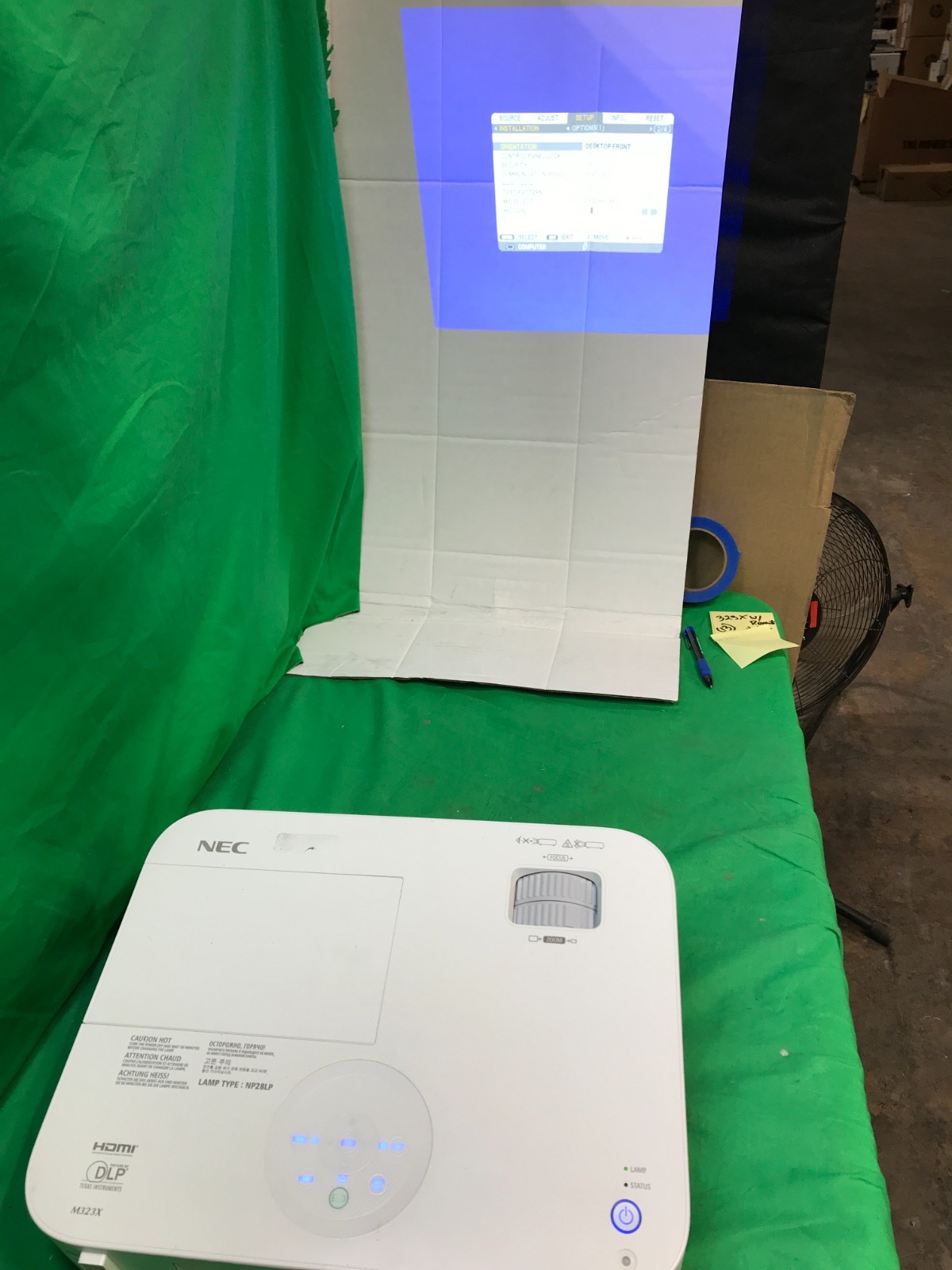 *NEC M322X DLP Projector 3200 ANSI  CONFERENCE Room 1080p 3D HDMI*VARIOUS HRS.