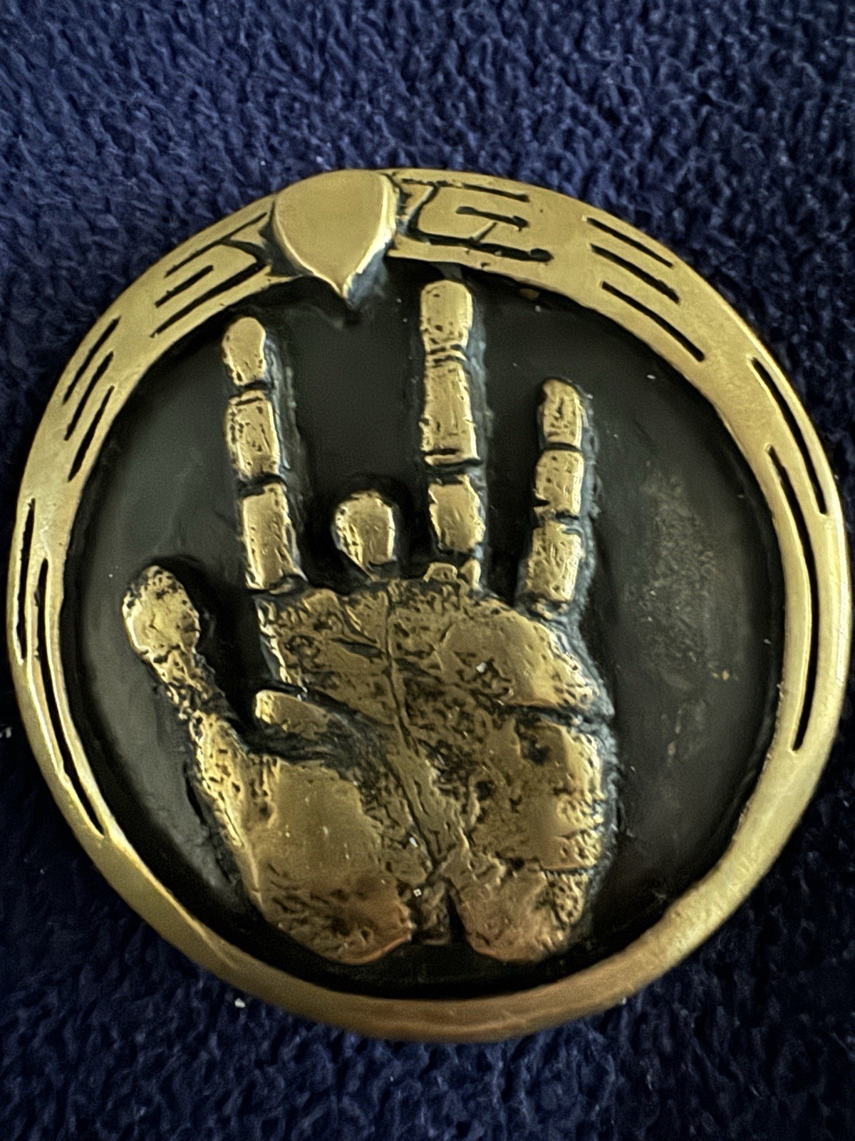 GD50 Garcia Foundation Belt Buckle. Owsley Stanley Inspired