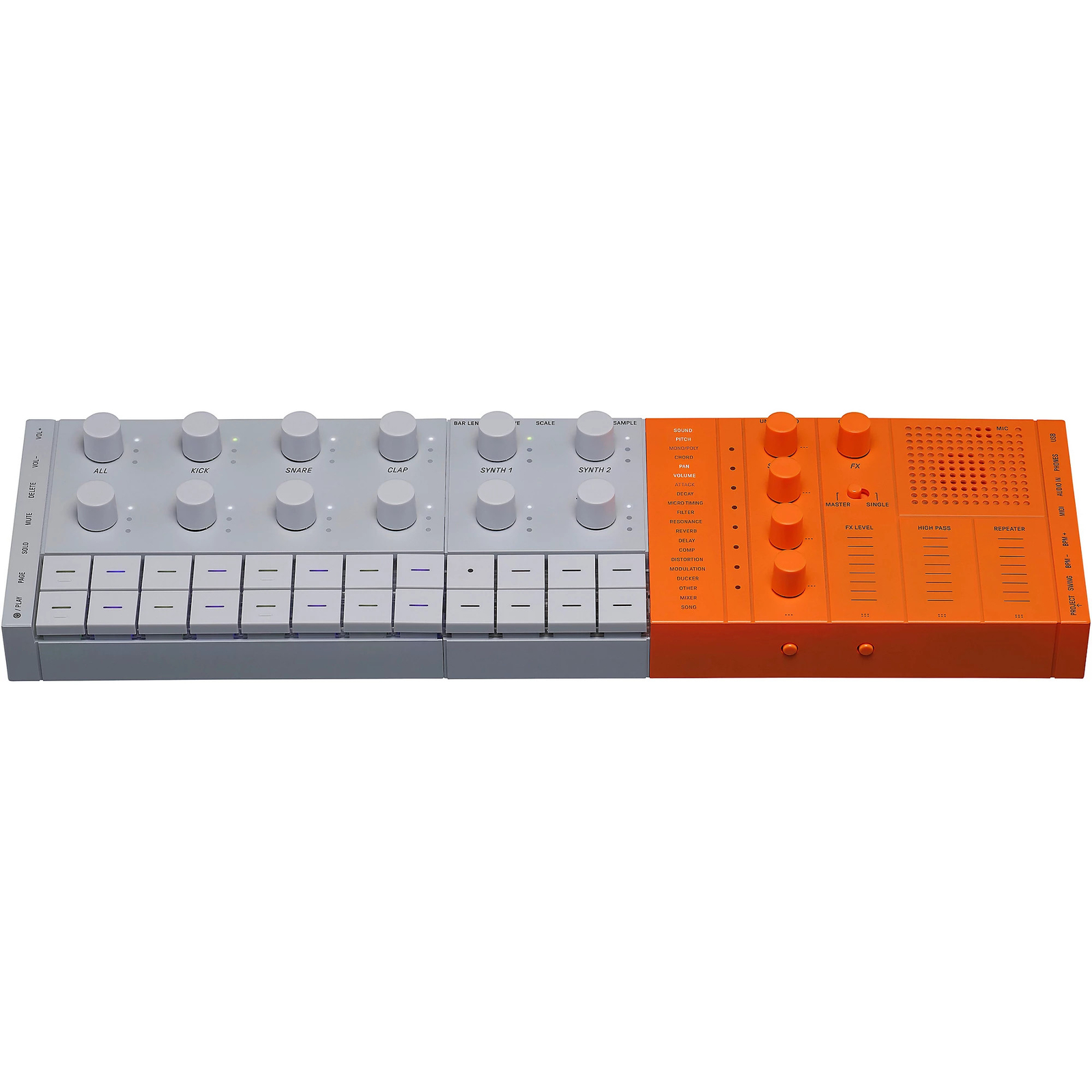 Yamaha SEQTRAK Mobile Music Ideastation, Orange/White