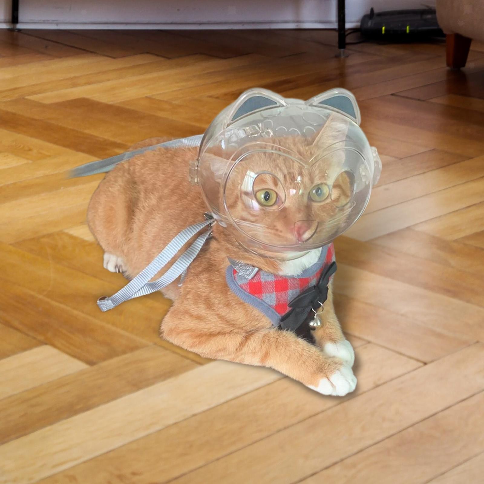 Cat Muzzle Grooming Cat Helmet Grooming Eliminate Potential Bites Lightweight
