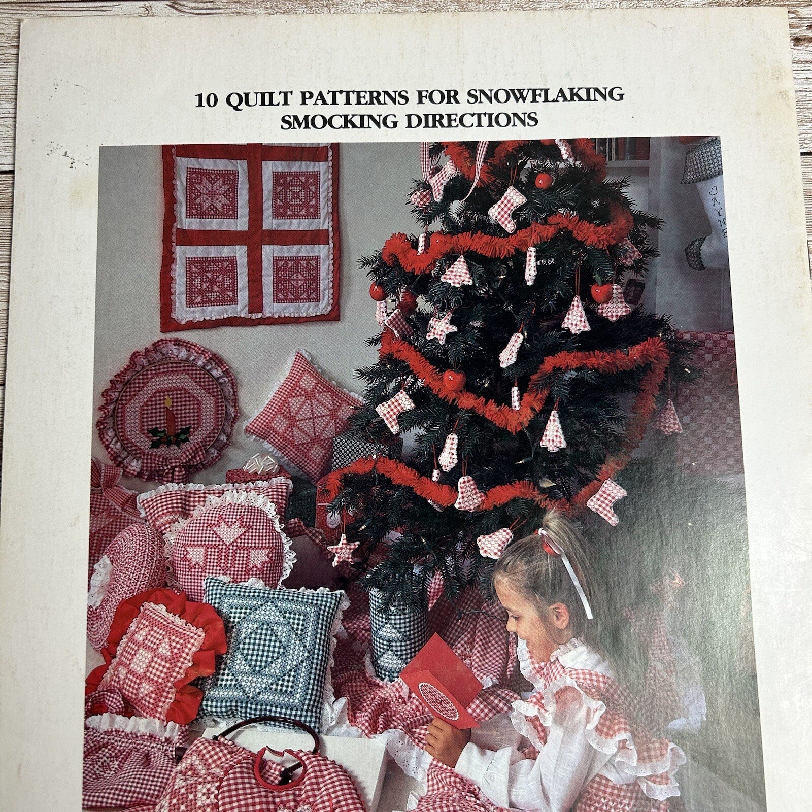 Berry Patch Snowflaking Two 10 Quilt Patterns Claire Bryant Christmas Vintage