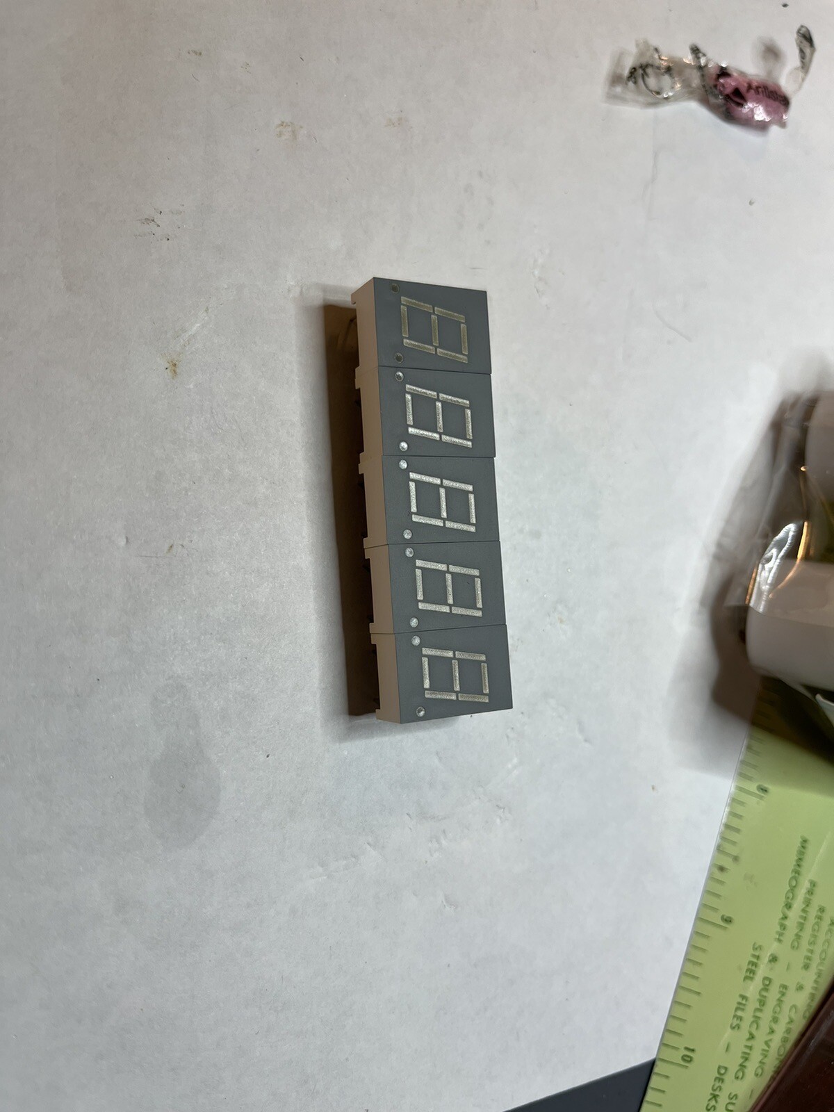Cobra 2000 Single Digit - 11 Pins - LED - Green - SA43-11GWA - Qty 1 - CA