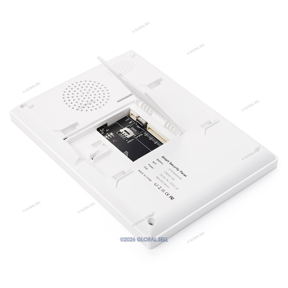 HOMSECUR Smart Security Alarm System With Wireless HD IP Camera 24Pcs Accessory