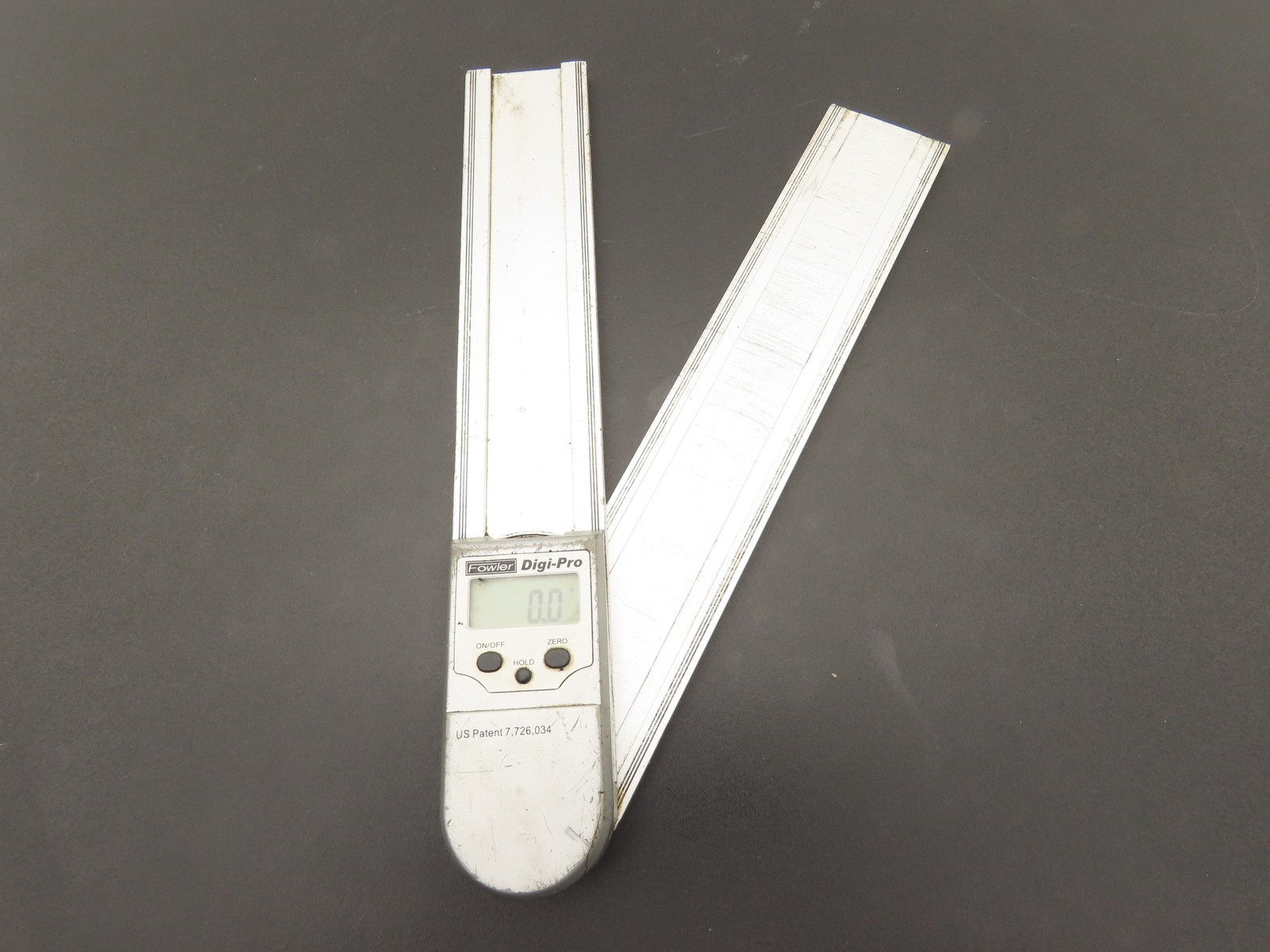 Fowler 74-440-775-1 Digi-Pro 12" Electronic Angle Protractor 0-360° Range