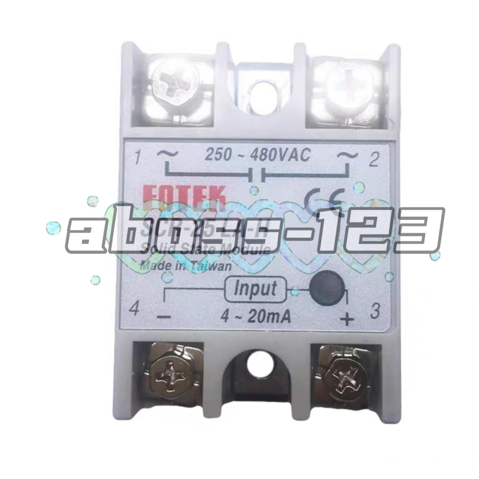 FOTEK SCR-25LA-H Solid State Relay SCR25LAH#1pcs New In Box