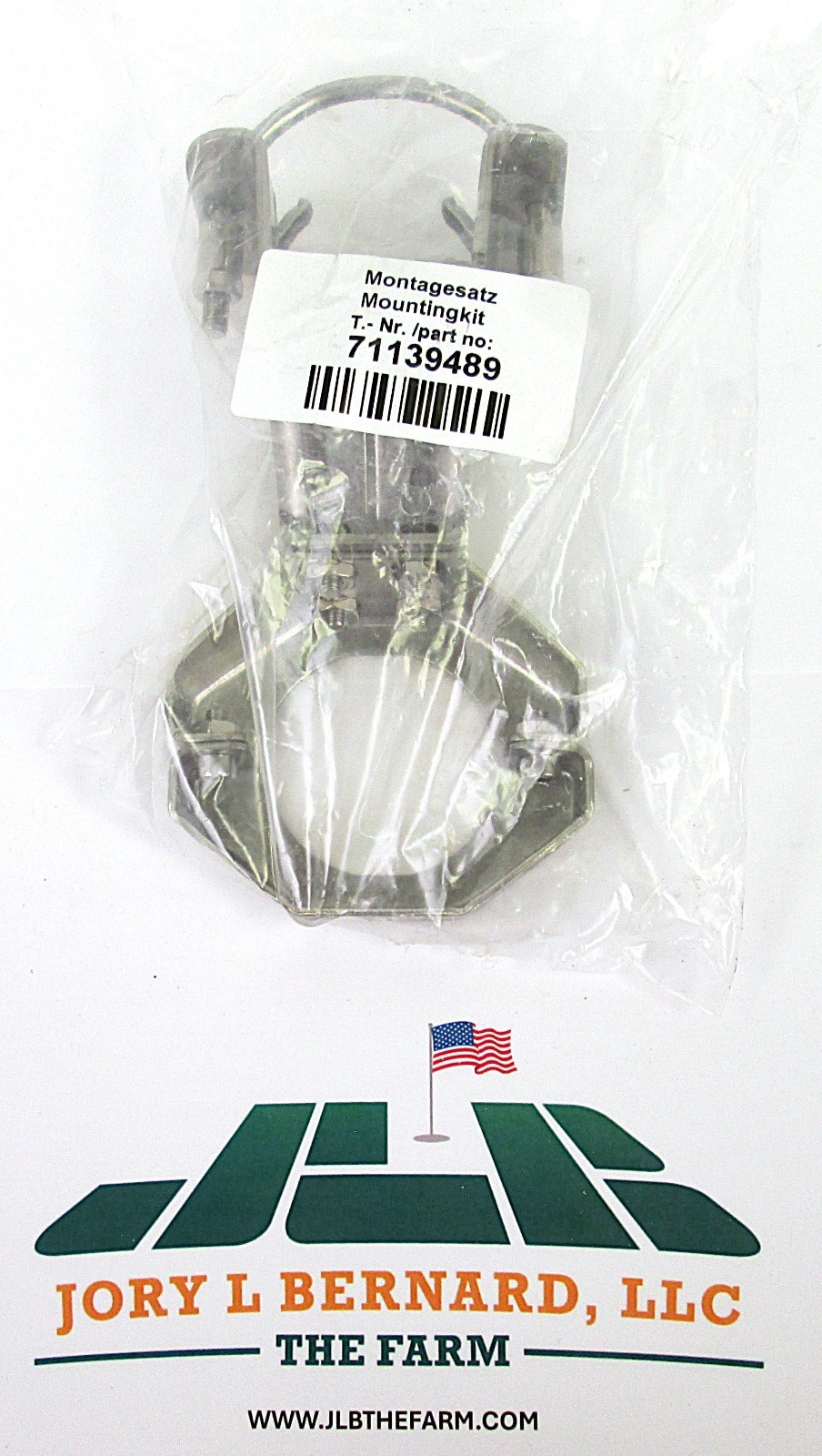 MONTAGESATZ, 71139489, STAINLESS STEEL, MOUNTING KIT FOR PRESSURE TRANSMITTER, S