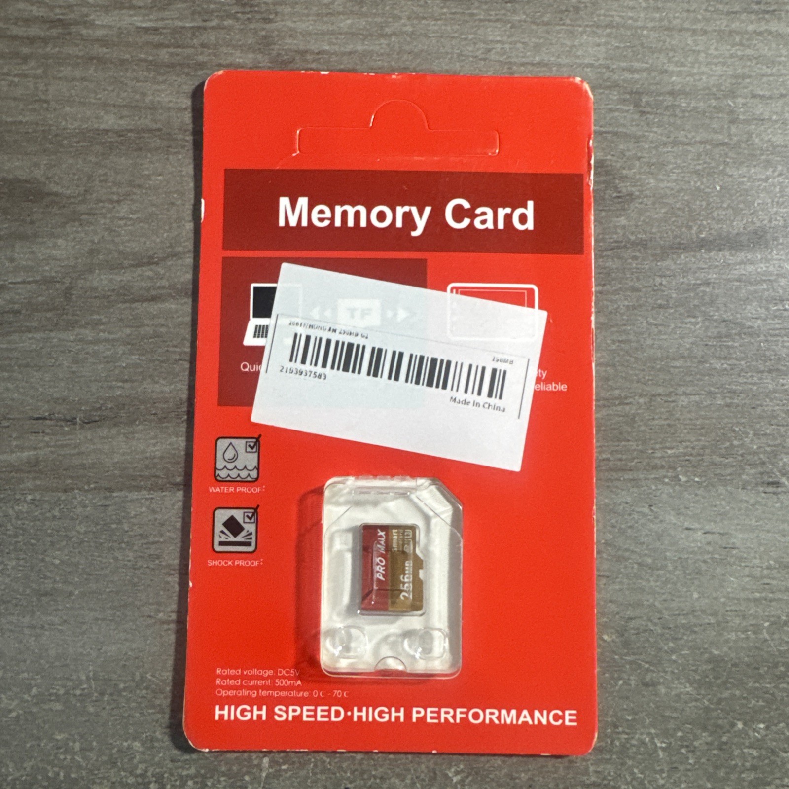 Pro Max 1pc Memory Card 256 MB