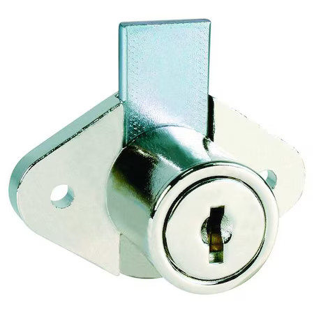 Compx National C8803-C420a-14A Cabinet And Drawer Dead Bolt Locks, Bright