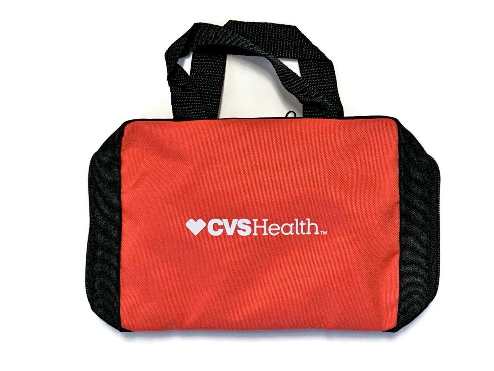 Red and Black First Aid Bags - Build Your Own Personal First Aid Kit, Lot of 10