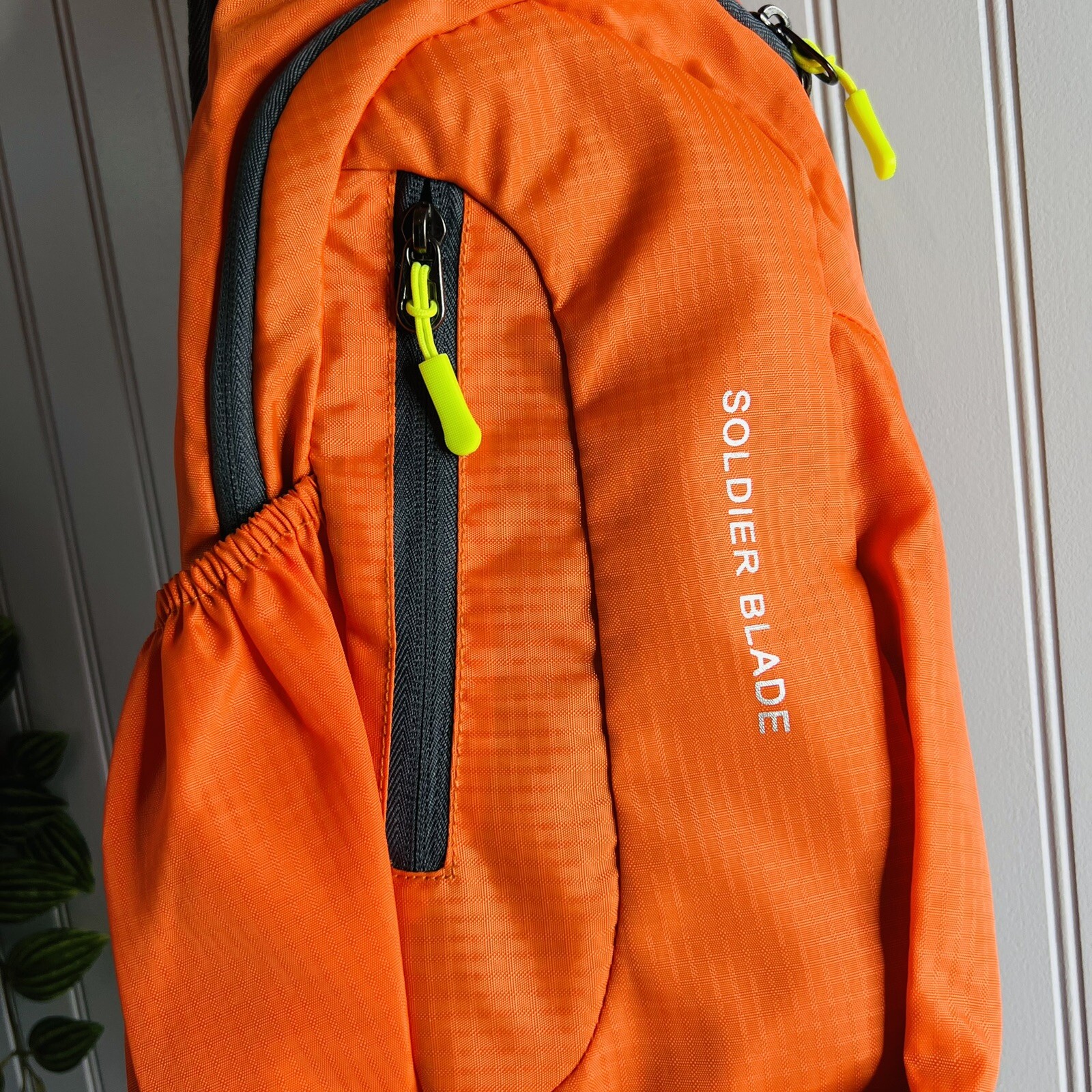 Soldier Blade Waterproof Sling Shoulder Bag Backpack Adjustable Strap Orange