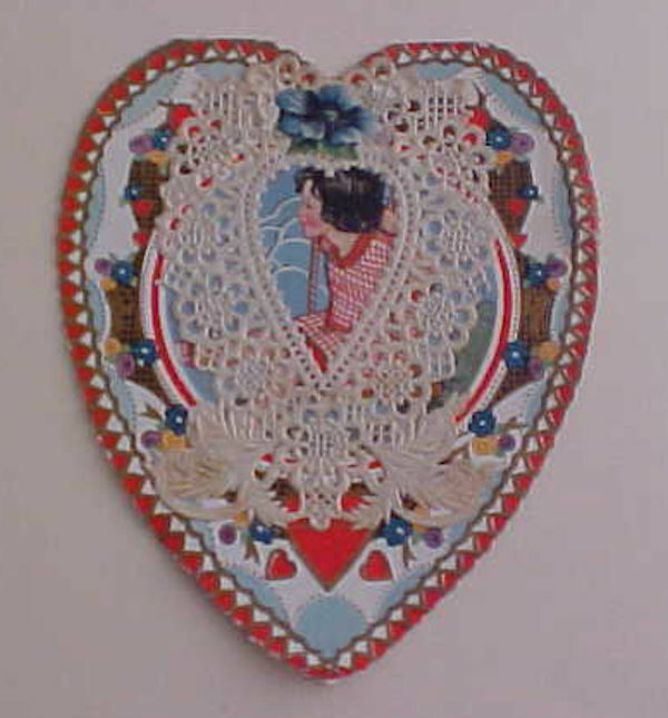 US VALENTINE AAD ON 1920's   HEART