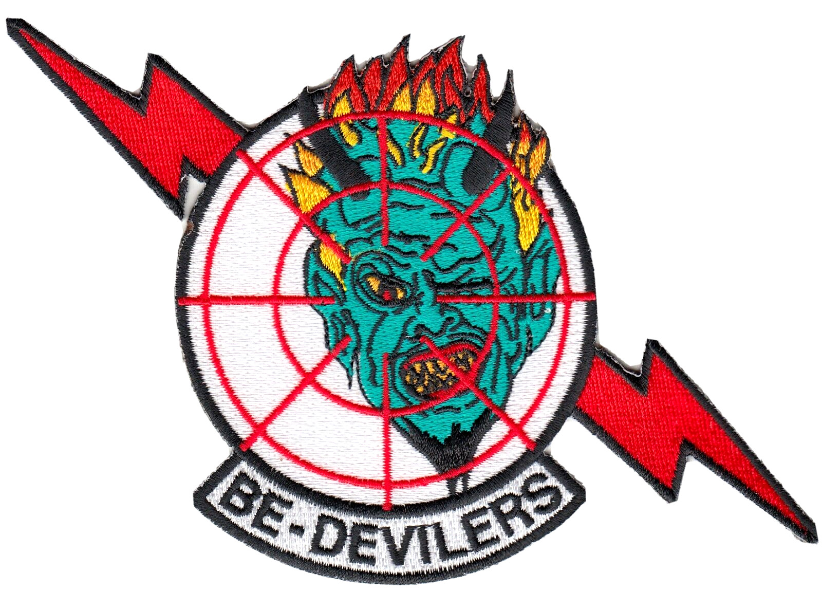 BE-DEVILERS LIGHTNING BOLT PATCH