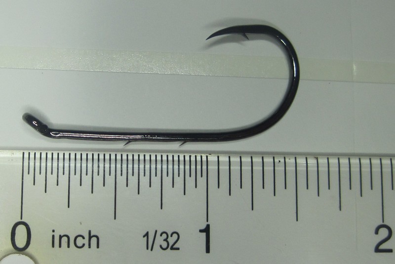 50 Gamakatsu Baitholder Hooks 05412 2/0 NSB Black Nickel Finish