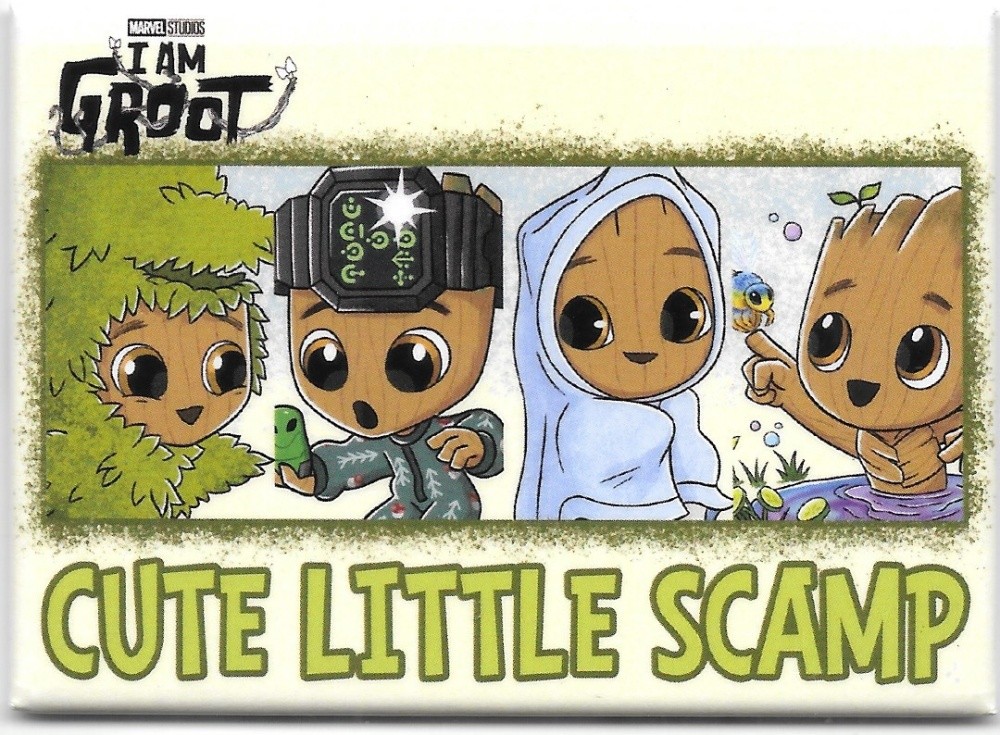 Guardians of the Galaxy Groot Cute Little Scamp Images Refrigerator Magnet NEW