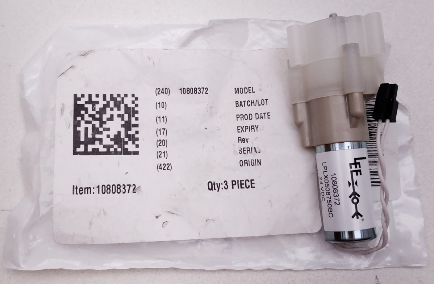 Siemens Dimension Universal Pump 10808372 160uL Lee LPLX0508750BC