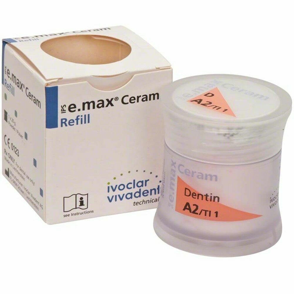 Ivoclar IPS e.max Ceram Shade Dentin A-D A2/TI 1 20g 596959