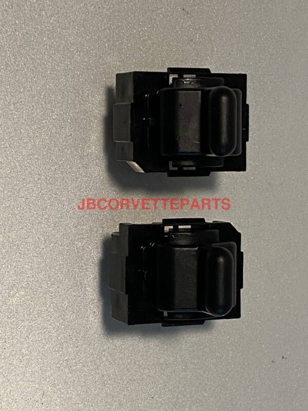 1986 thru 1989 Corvette Power Door Lock Switch NEW PAIR SET