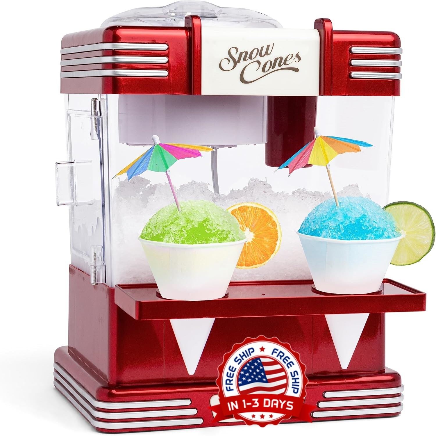 Maquina De Raspar Picar HIelo Profesional Para Raspados Granizados Minutas Nuevo