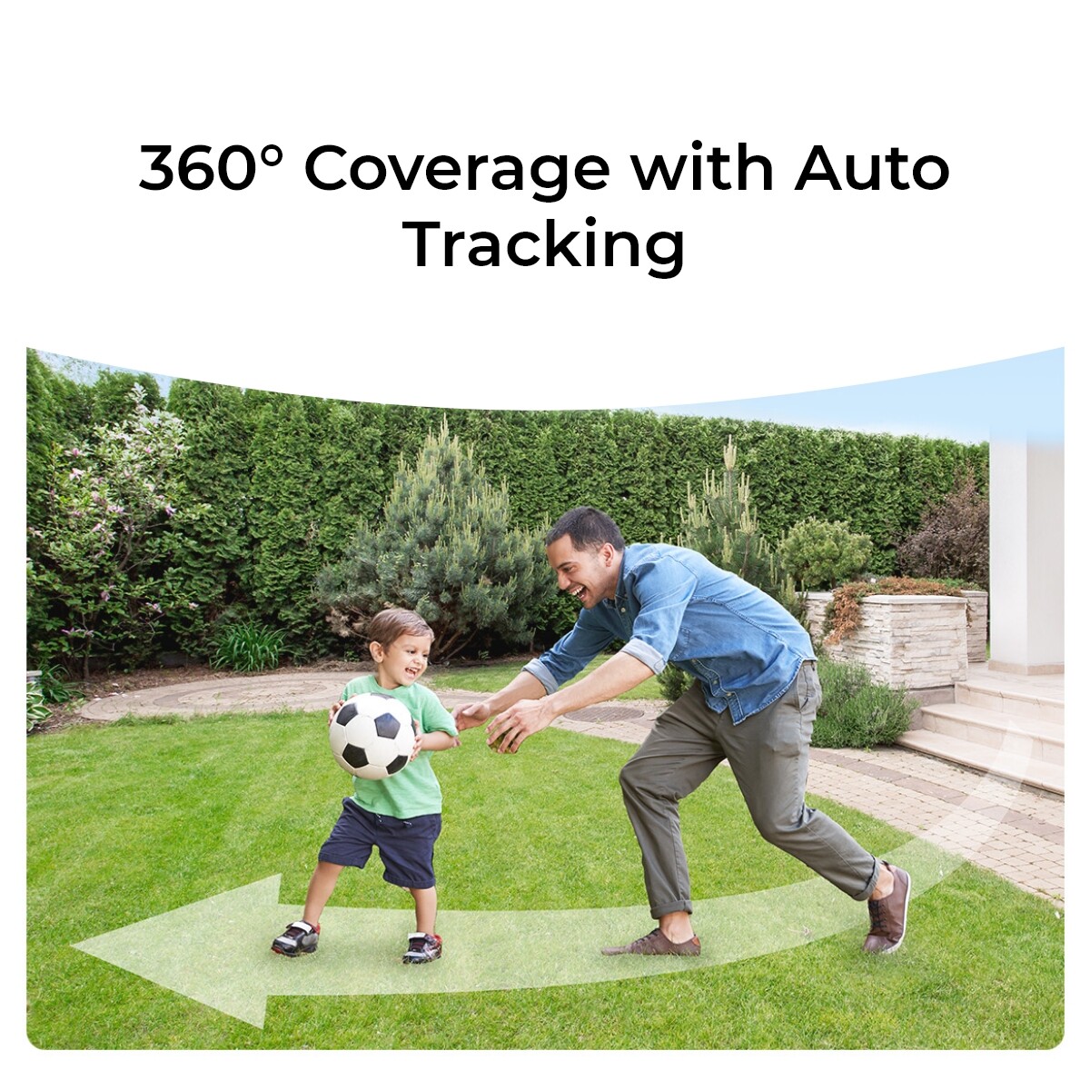Reolink 2pcs E1 Outdoor SE PoE 8MP Security Camera Auto-Tracking 360° Coverage