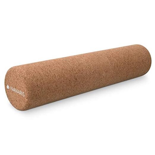 Cork Roller - Fitness Sport Yoga Cork Tube for Legs, Back, Muscles - 4" x 18"