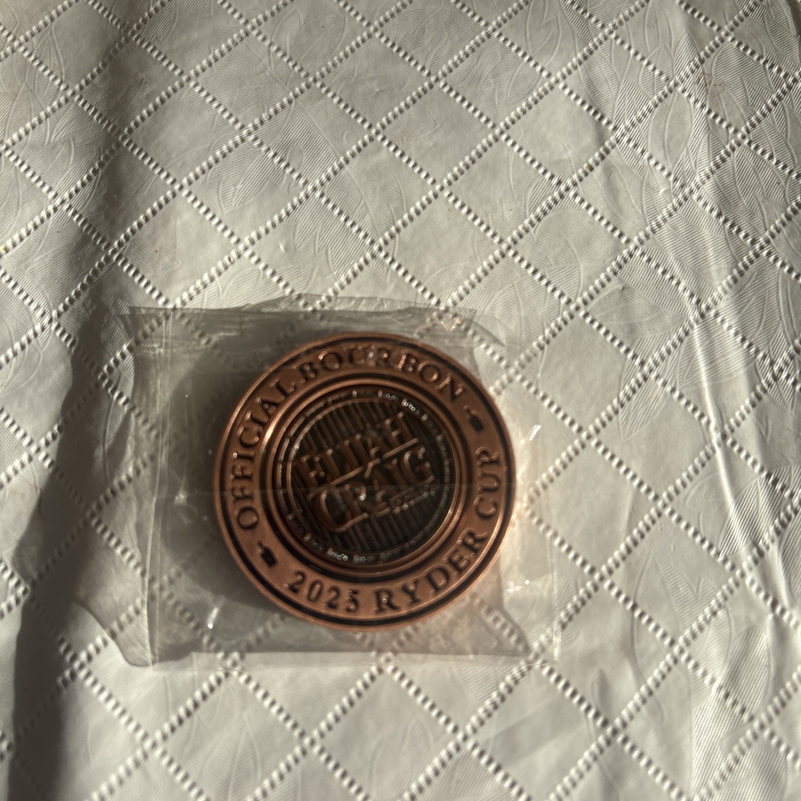 Elijah Craig Ryder Cup 2025 Ball Marker