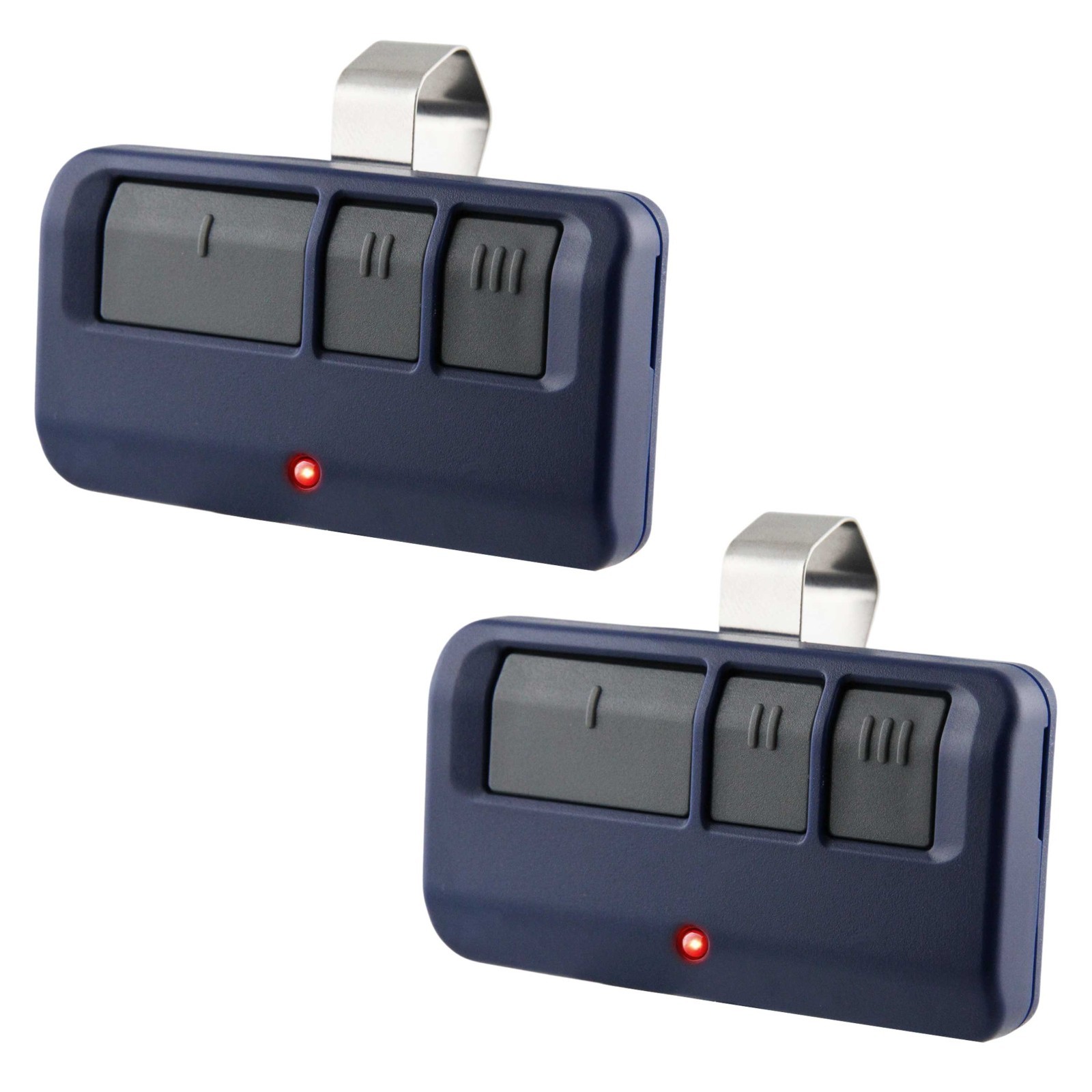 2 For Chamberlain LiftMaster Garage Door Opener Remote Blue 893LM 953EV-P2 Learn