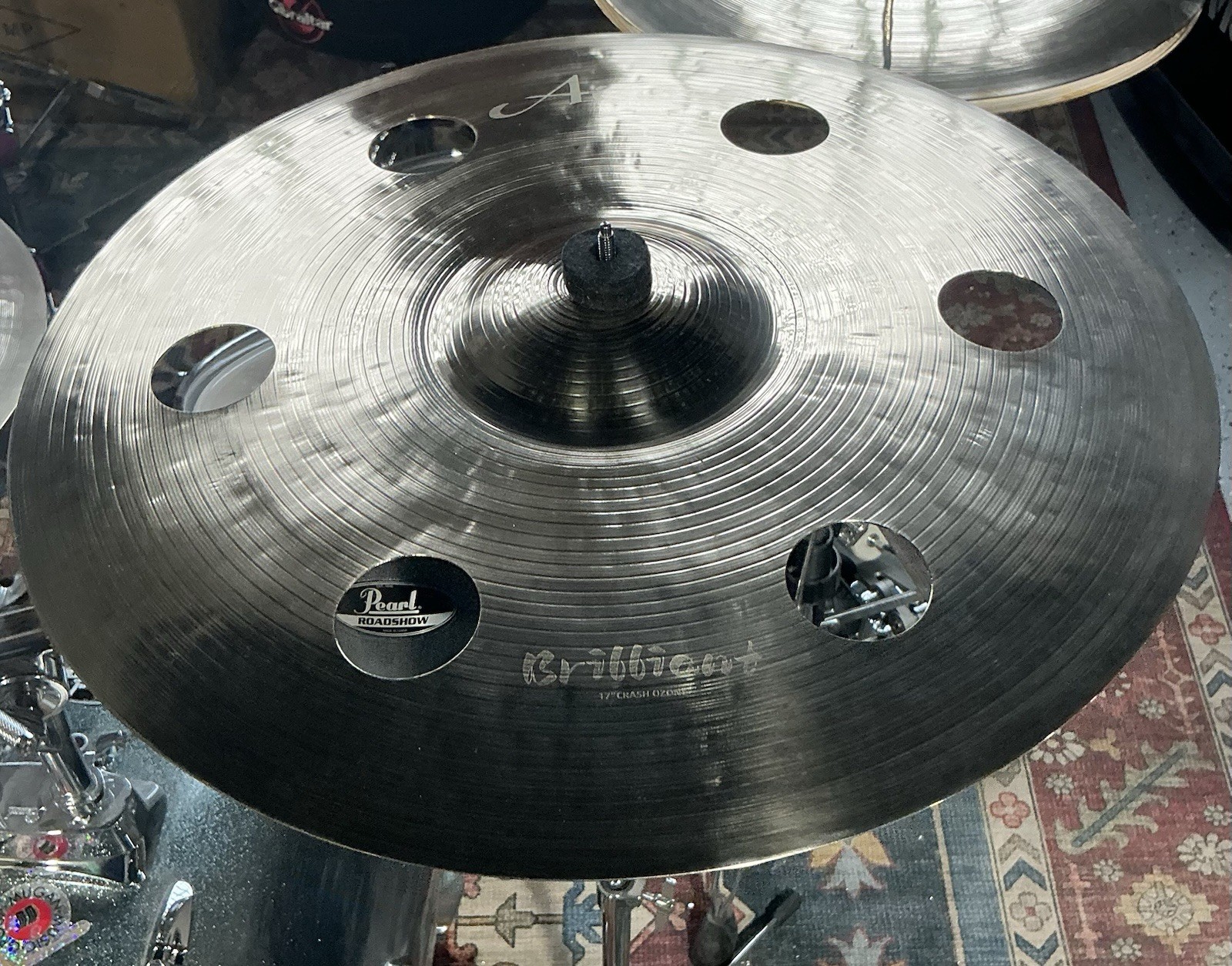 Aisen 17” Brilliant Ozone Crash Cymbal