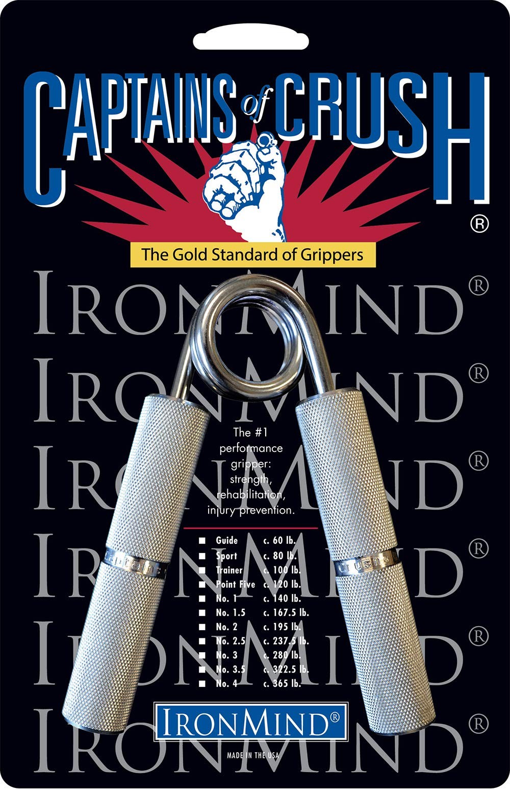 Captains of Crush Hand Gripper Guide - 60 lb.
