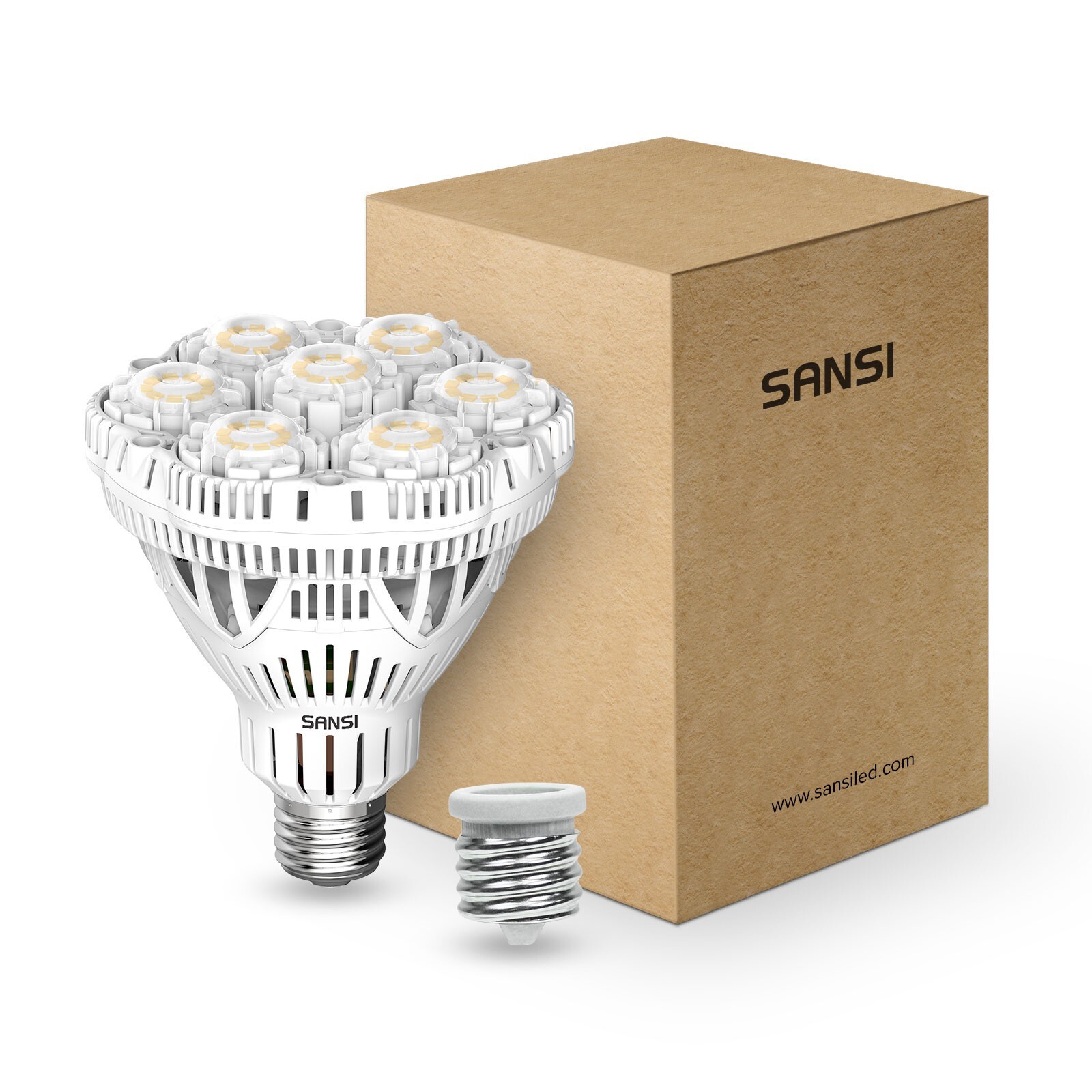 SANSI BR30 Light Bulb 40W Led Light Bulb 5500LM 5000K Daylight Flood Light
